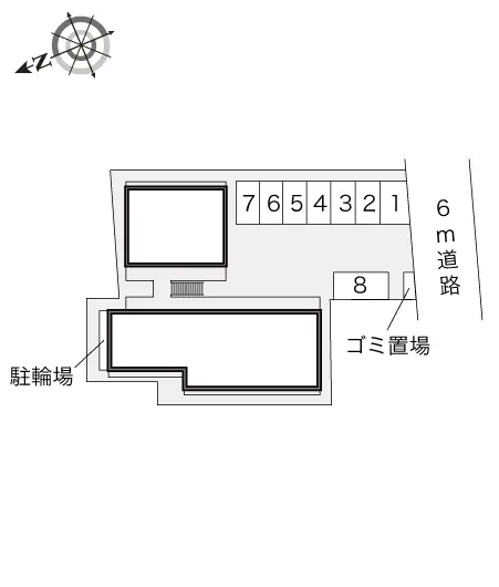 ★手数料０円★堺市西区浜寺石津町東　月極駐車場（LP）